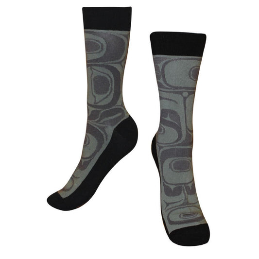 Art Socks ~ Eagle Blk/Grey