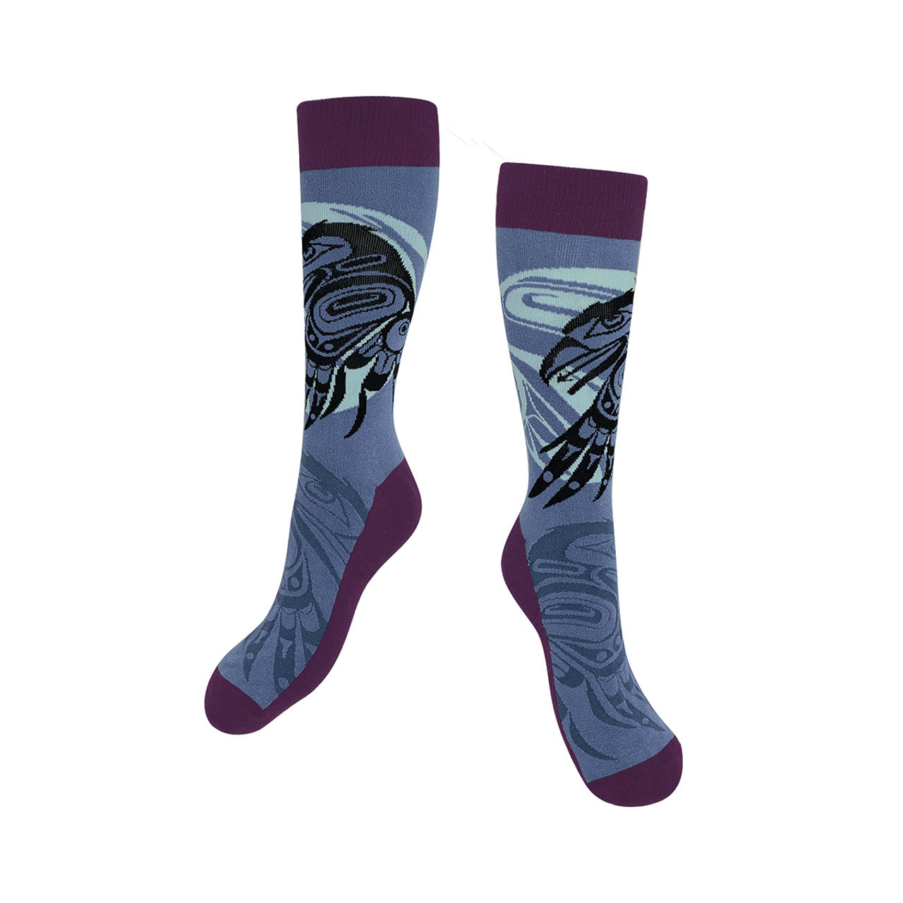 Art Socks ~- Raven Moon