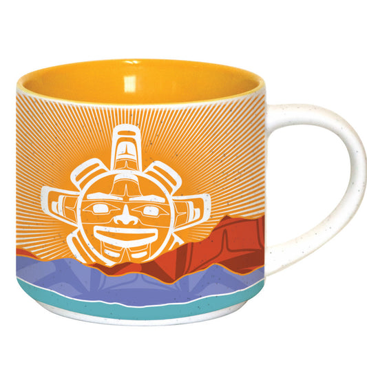 Gar Ceramic Mug - Chilkat Sun