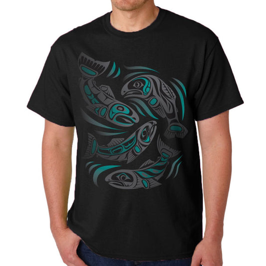 Gar T-shirt - Sacred Salmon