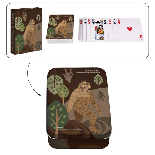 Gar Playing Cards - Sasquatch