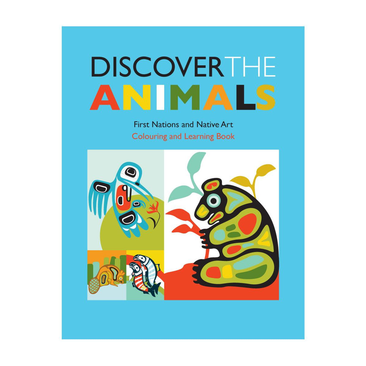 Children's ~ Gar Discover AnimalsColorBook