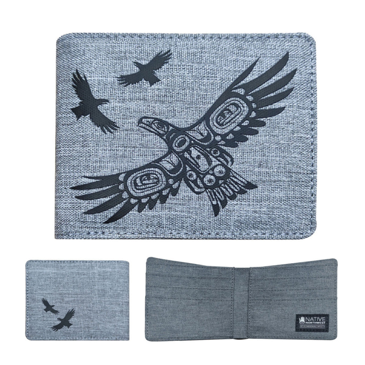Gar Crosshatch Wallet Soaring Eagle