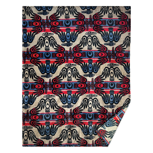 GAR Fleece Blanket - Raven