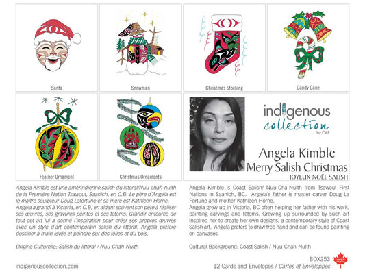 CAP Merry Salish Christmas Box Card Set